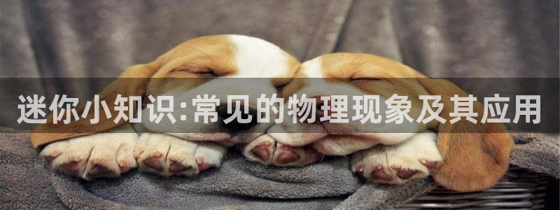 凯发k8官凯发k8官网：迷你小知识:常见的物理现象及其应用