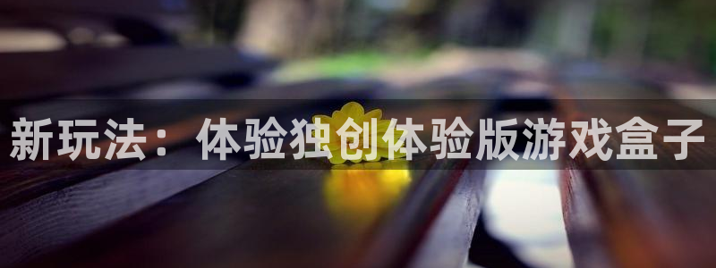 k8凯发官网入口：新玩法：体验独创体验版游戏盒子
